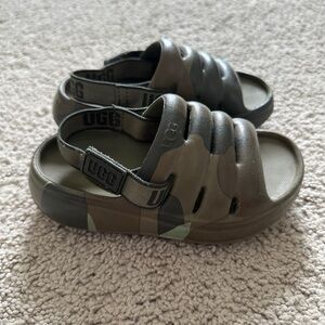 UGG Kids Sandals - Green and Brown